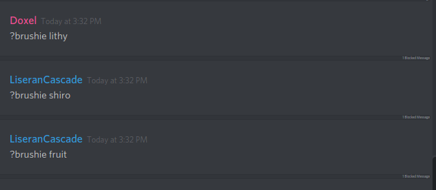 Unbothering Discord's blocked button