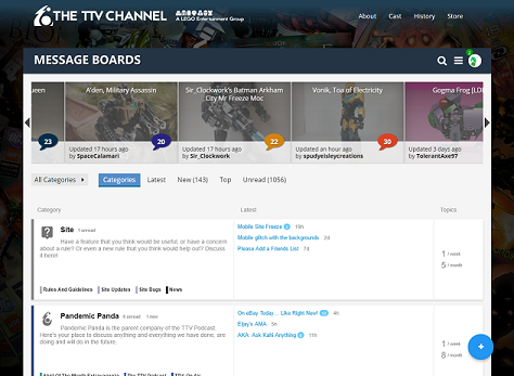 TTV Classic Boards