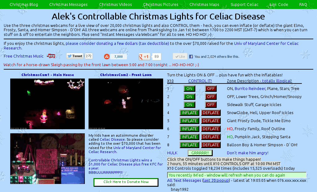 Alek's Controllable Christmas Lights -- Clean up
