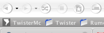 Remove iPox's Blue Bookmark Bar