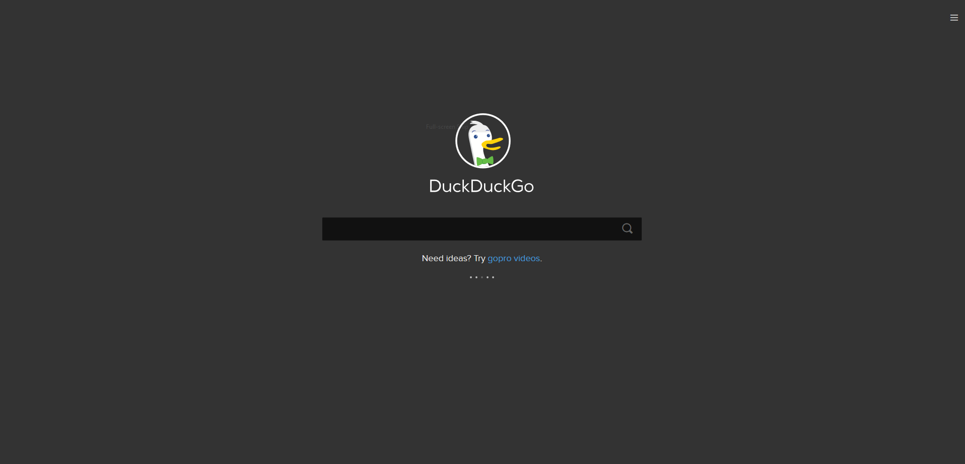 DuckDuckGo - Dark Grey (super simple)