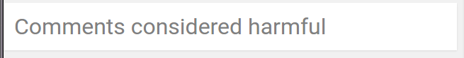 YouTube - Comments considered harmful