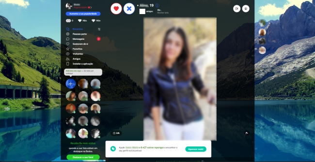 Badoo - modern design 2016