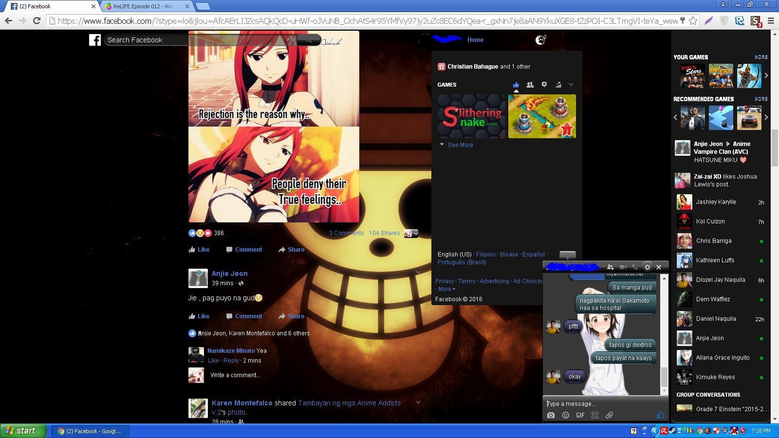 Onodera fb chat