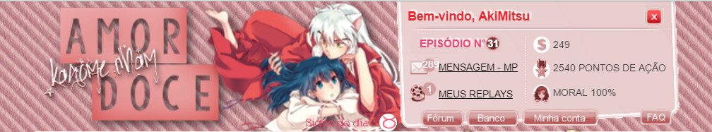 Tema Amor Doce - InuYasha e Kagome 1#