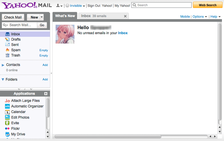 Yahoo! Mail Cleaner