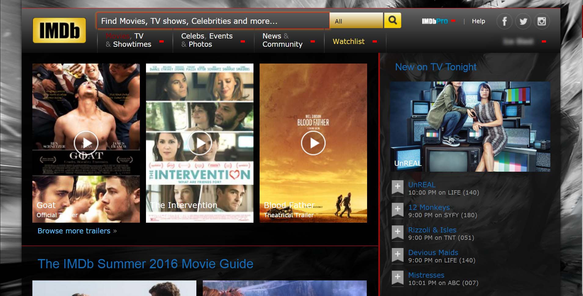IMDB for dark rooms - One Piece