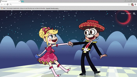 Newtab Chrome Star vs The Forces of Evil