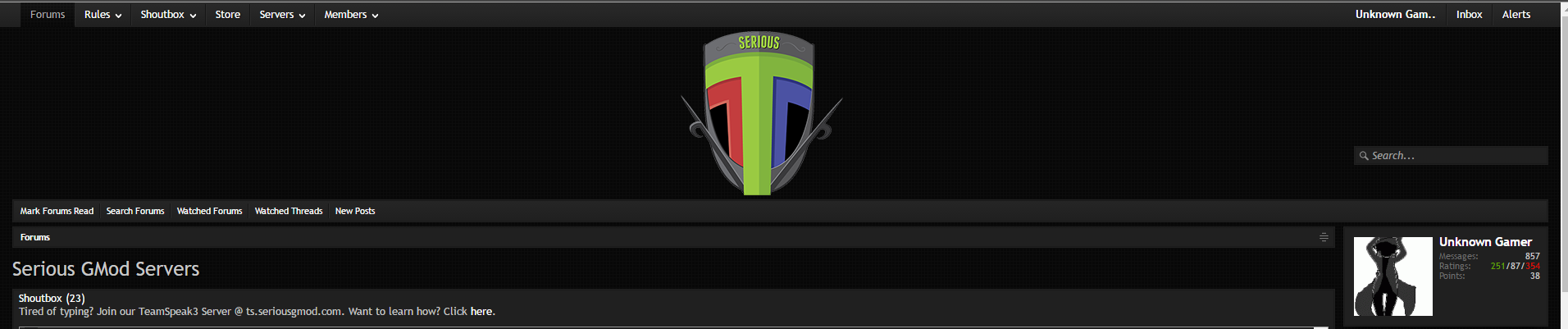 Serious GMOD Logo 4