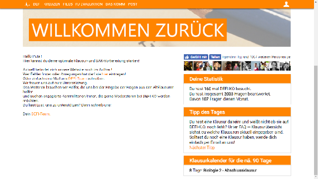 Defi / Kreuzen - Orange