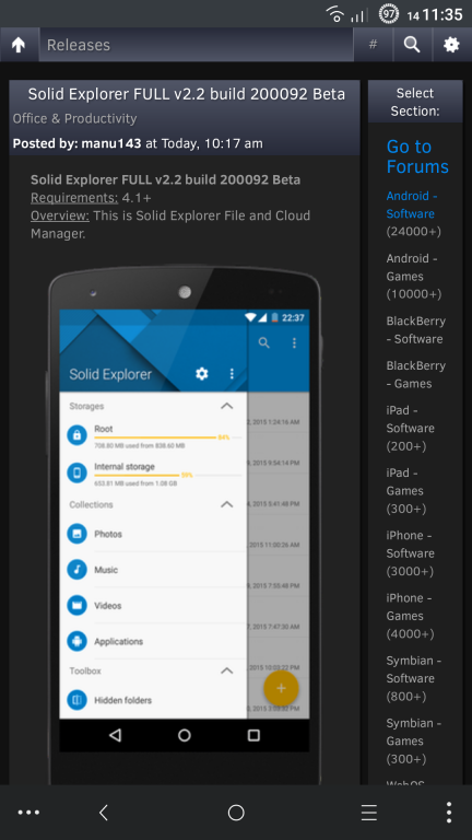 Mobilism DArk Mobile