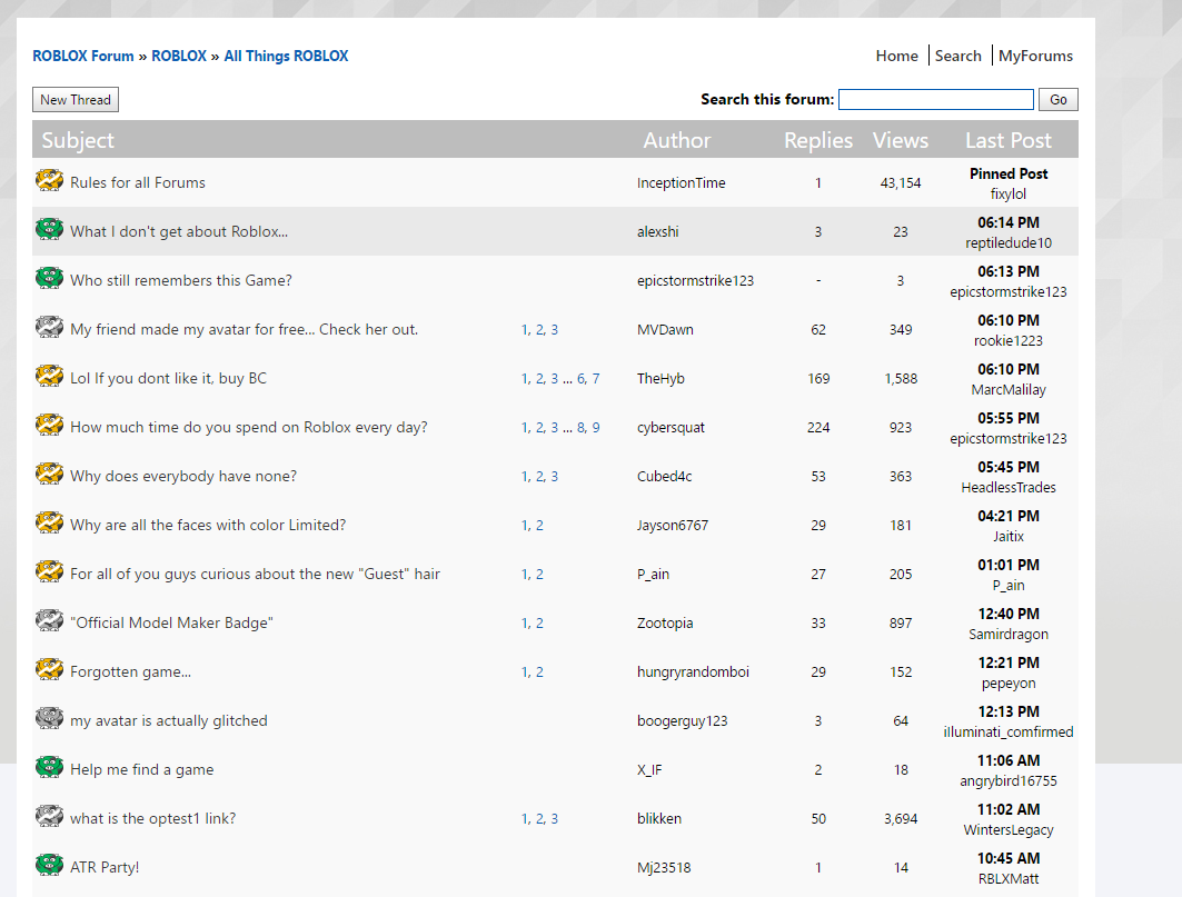 ROBLOX Better BG + Cow Forum Theme