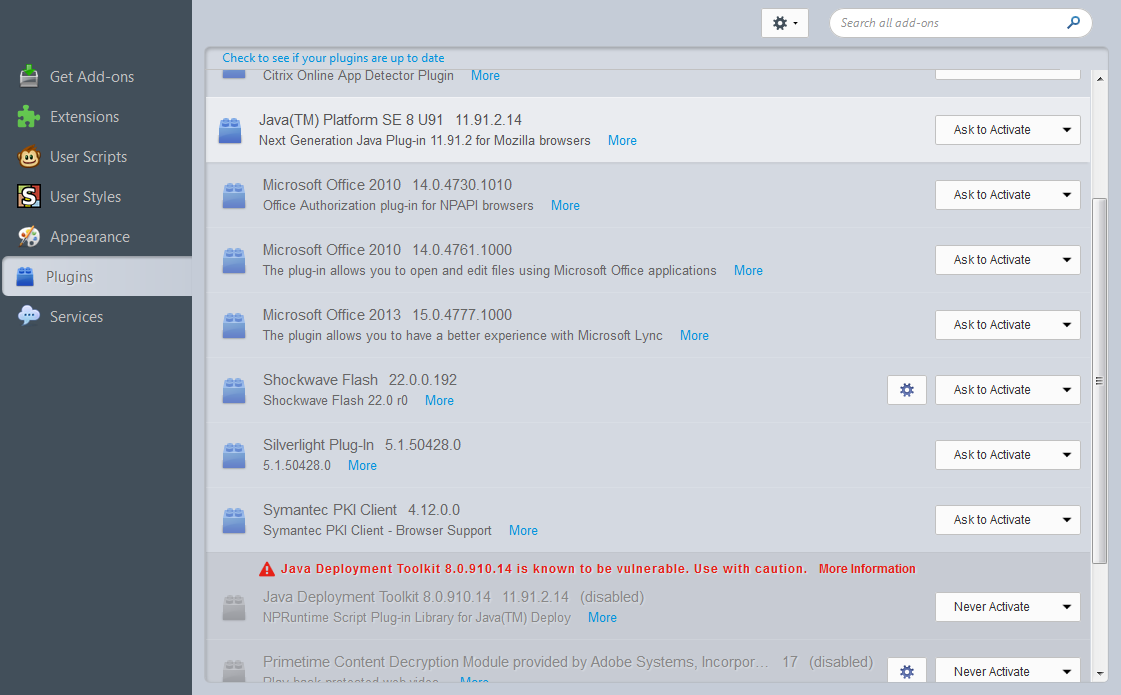 Firefox Add-On Manager (2)