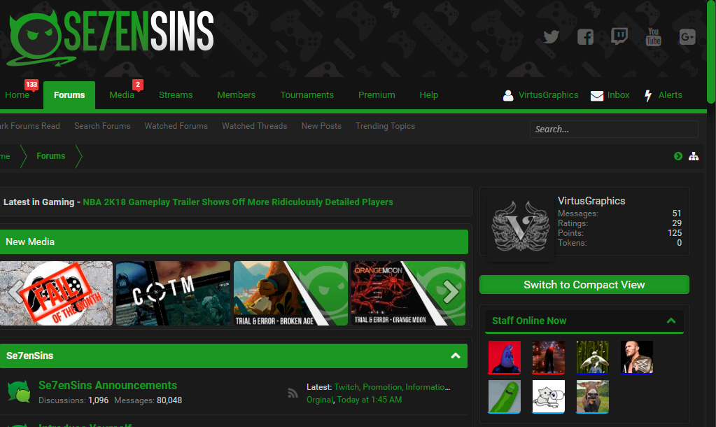 Ultimate Dark/Custom Se7ensins by VirtusGraphics