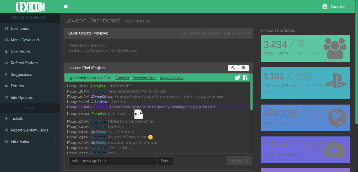 Lexicon [Dark Theme]