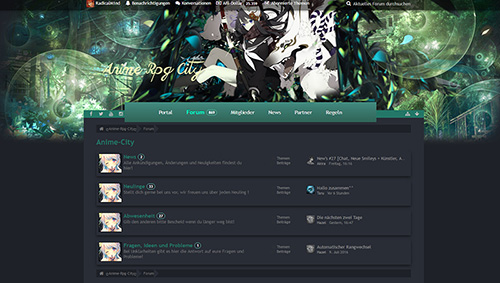 ARC Dark-green Theme