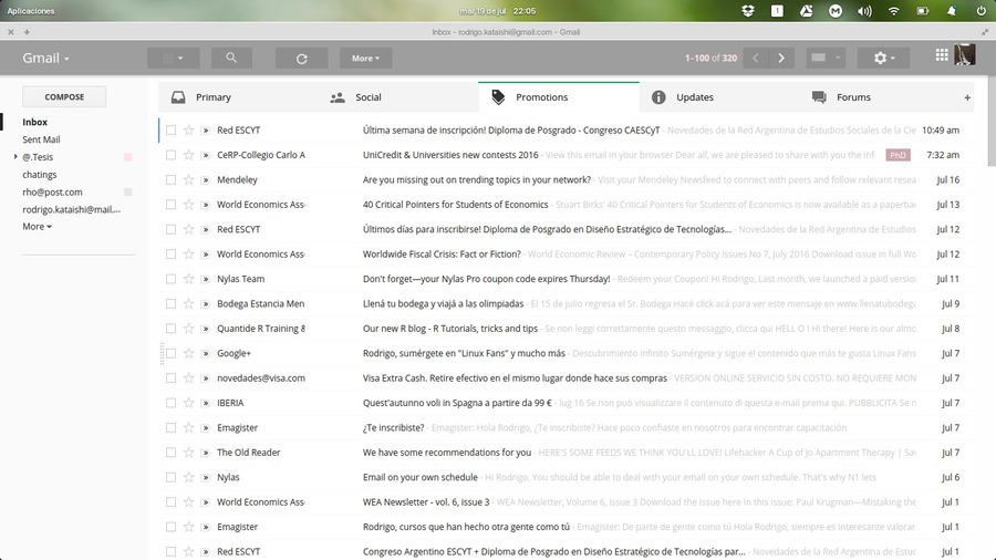 Clean UI for Gmail - GrayMod
