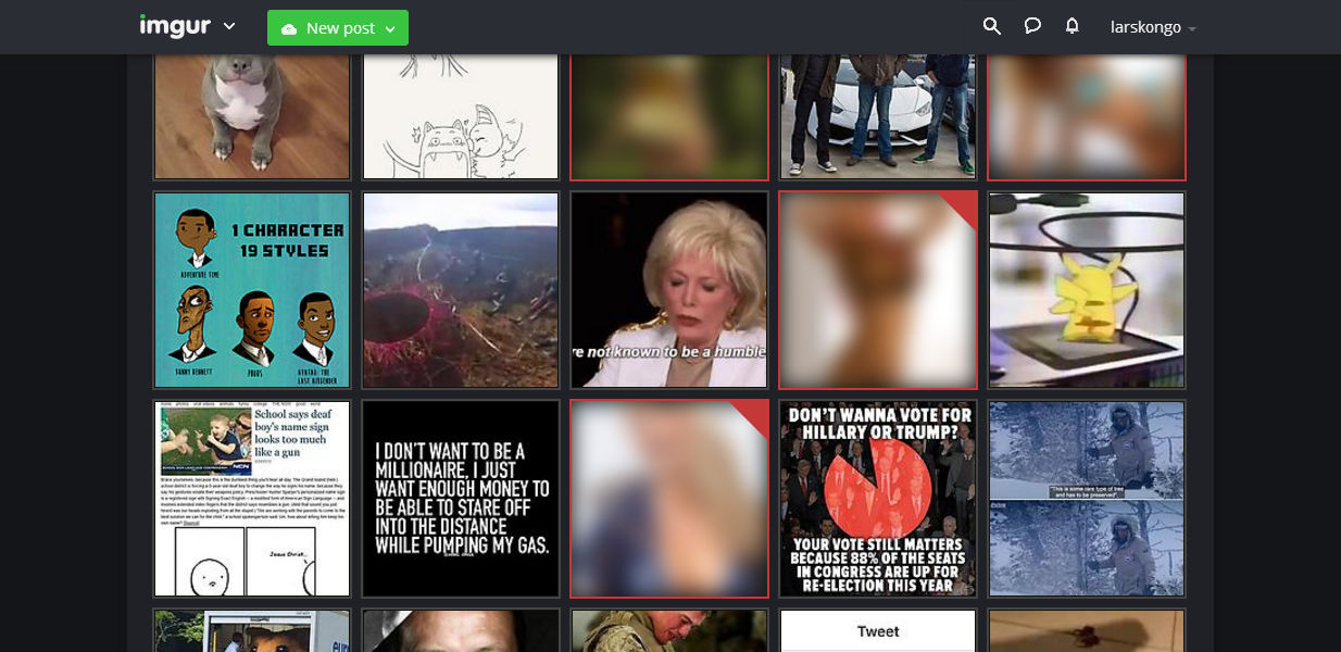 Larskongo's imgur user style