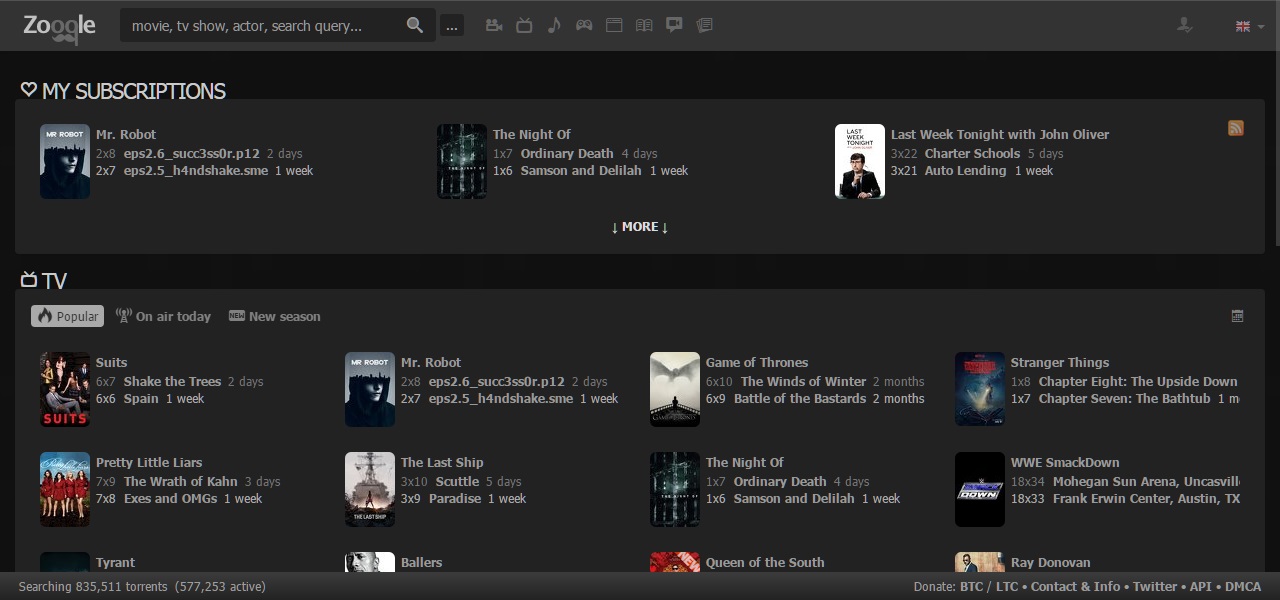 Zooqle: Dark