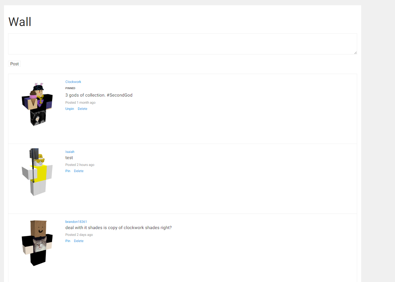 Group Page Fix