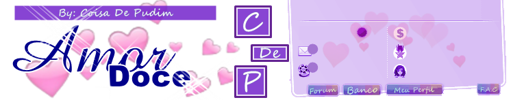 Coisa de Pudim Theme 2 - Amor Doce