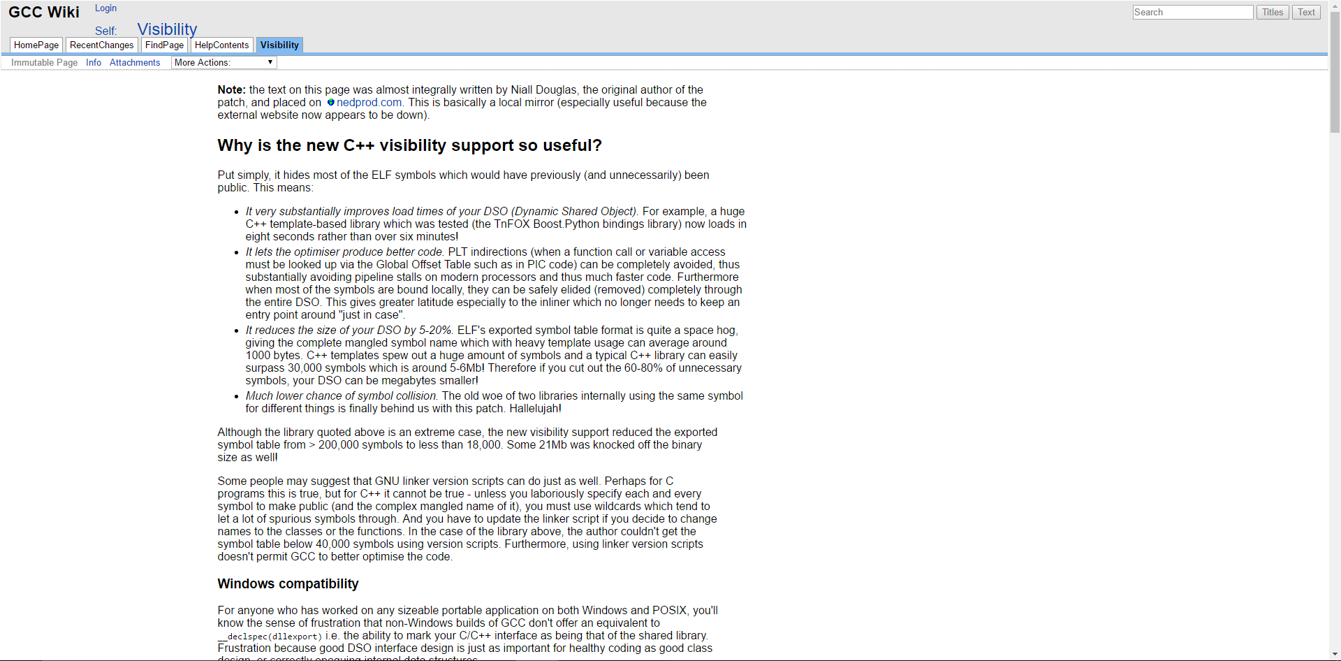 Readable Column - GCC Wiki