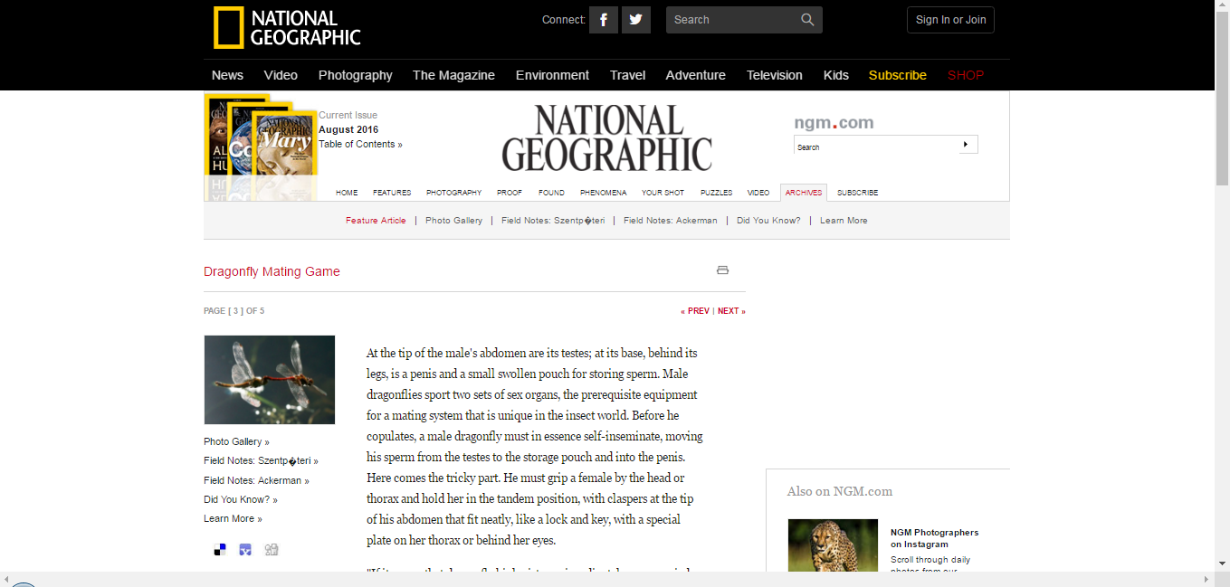 National Geographic: Unrestricted Access