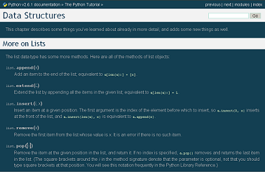 Python Documentation Dark - Full Width