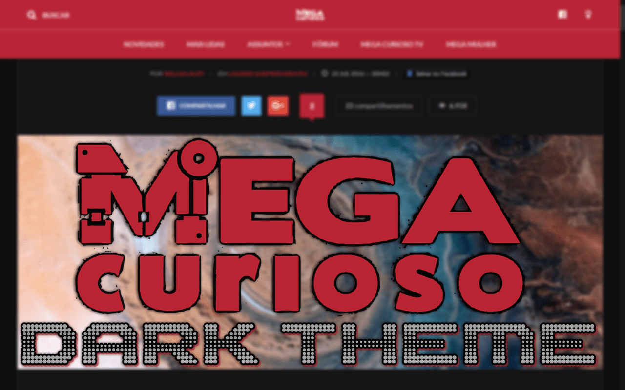 Mega Curioso [Dark Theme]