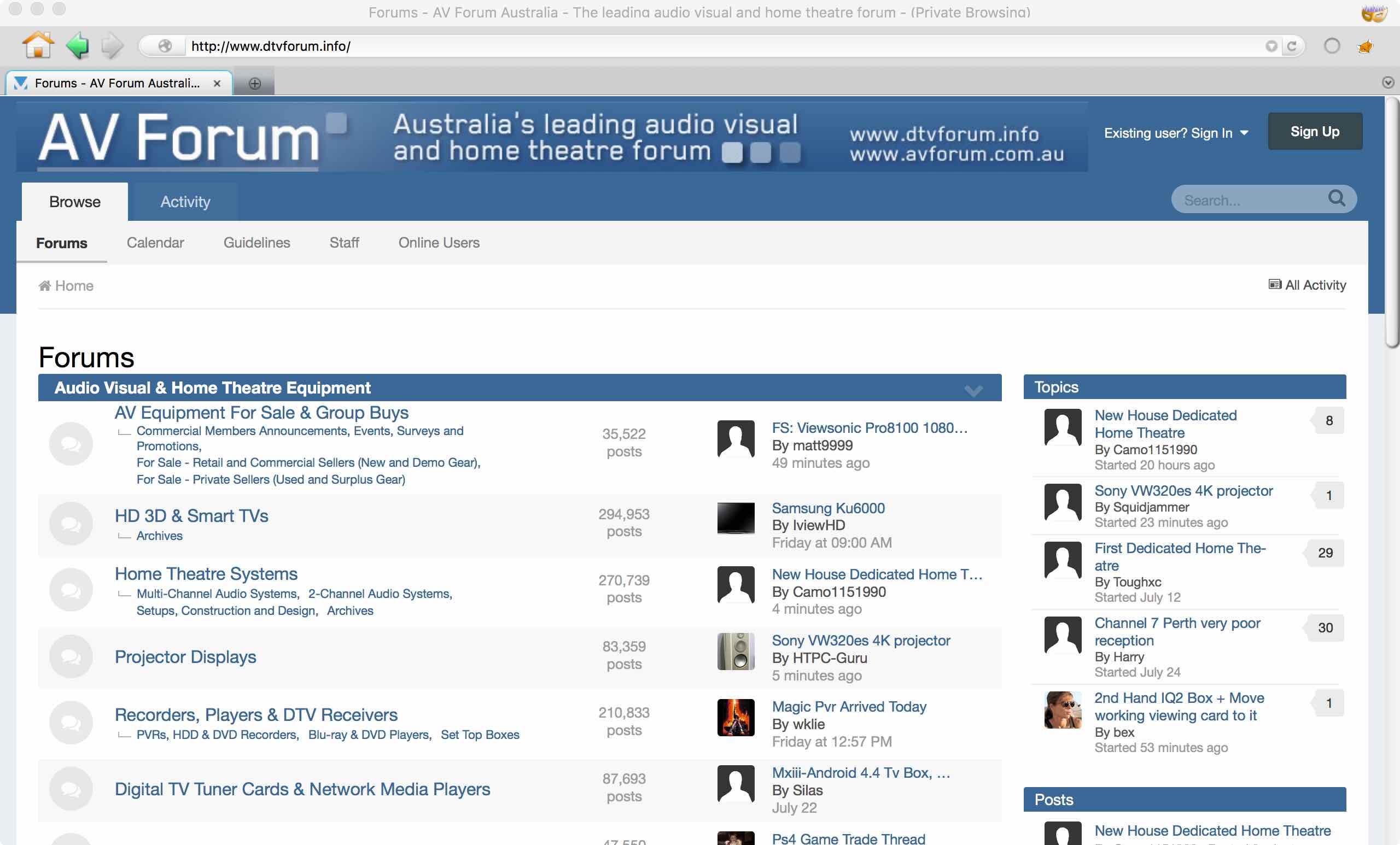 DTVForum.info / AVForum.com.au V4 Theme Tidyup