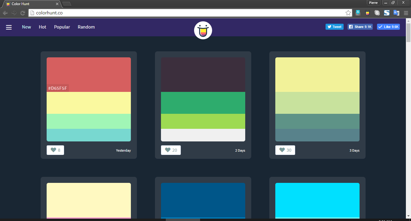Black Color Hunt Theme