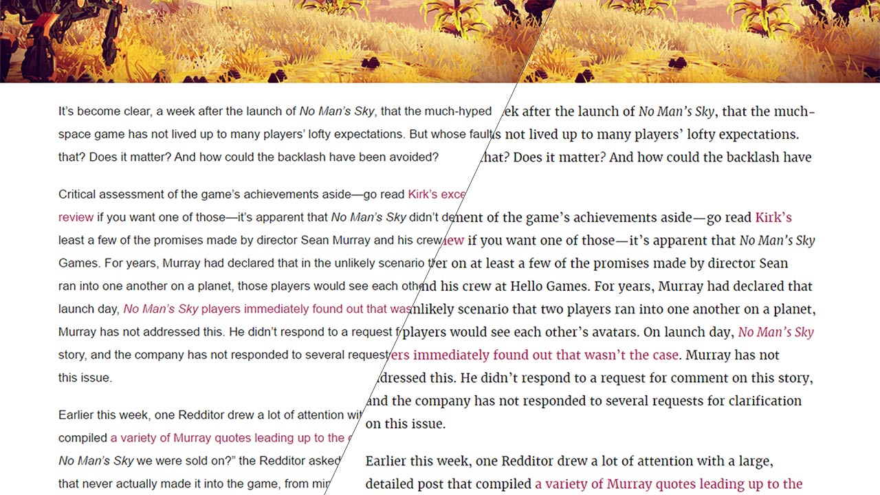 Kotaku in sans-serif