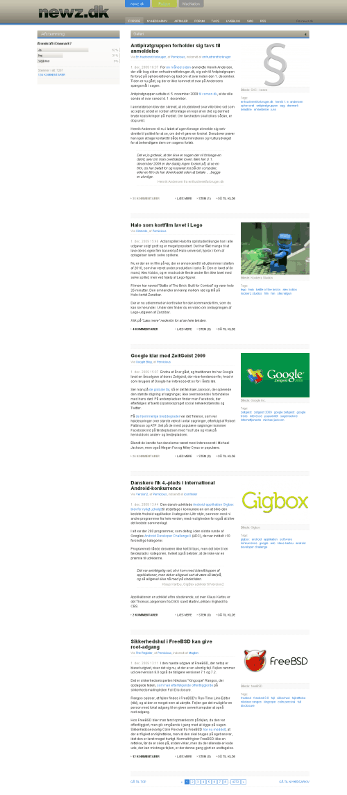 Newz.dk minimalisme