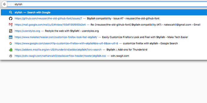 Firefox Autocomplete Prioritize URL