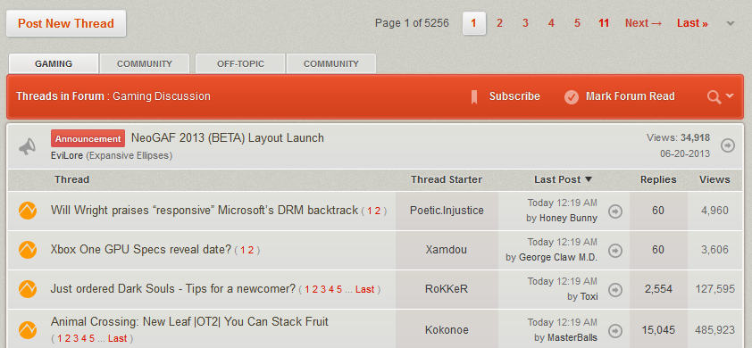 NeoGAF - re:GAF