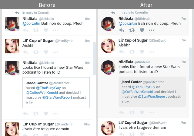 TweetDeck Elegance Tweaks