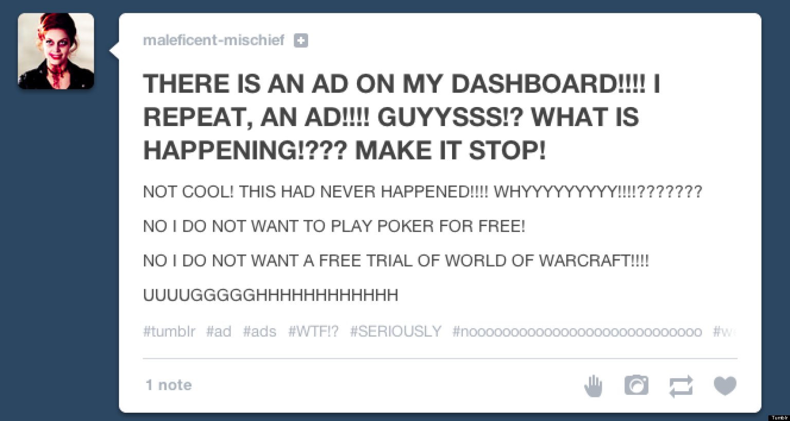 No-ad Tumblr (working July 2018)