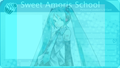 Amor doce Miku Azul