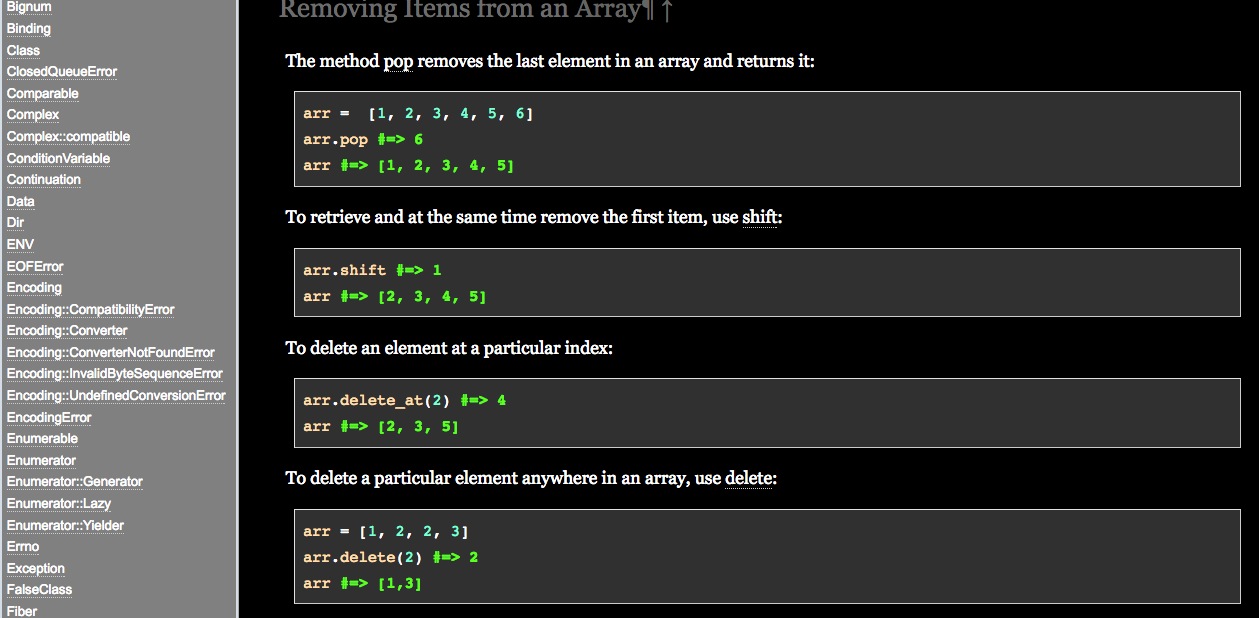 RubyDoc.com Night Mode