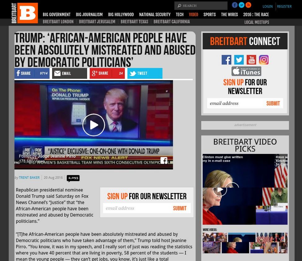 Breitbart.com - easy read