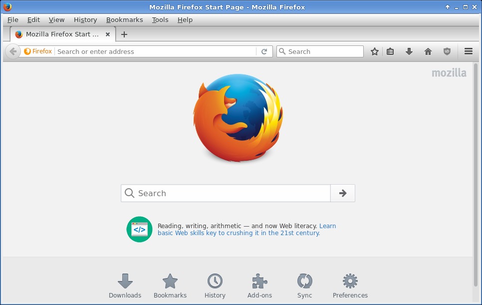 Firefox theme: Gradius [Fx 29+/Linux]