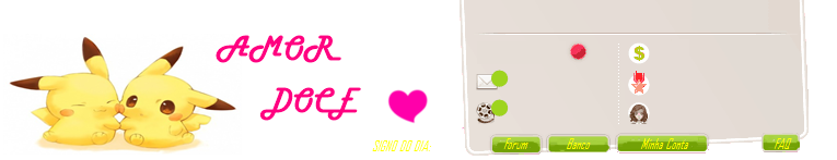 Amor Doce tema : picachu