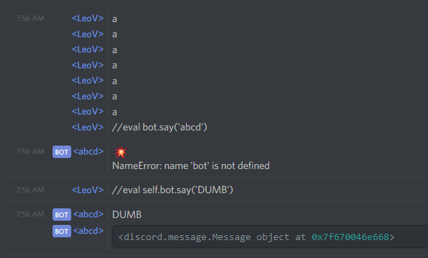 irc-style compact mode for discord