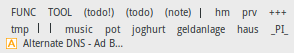 FF Bookmarks Toolbar - smaller text