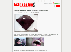 Web Site: boingboing.net - adblock and beautifier