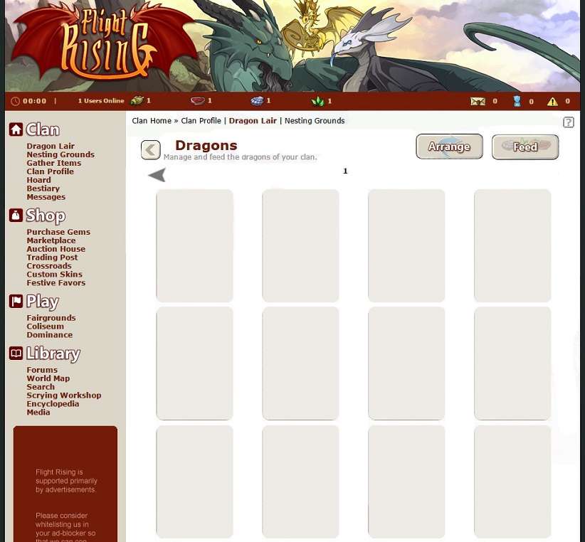 Flight Rising Derg Evener