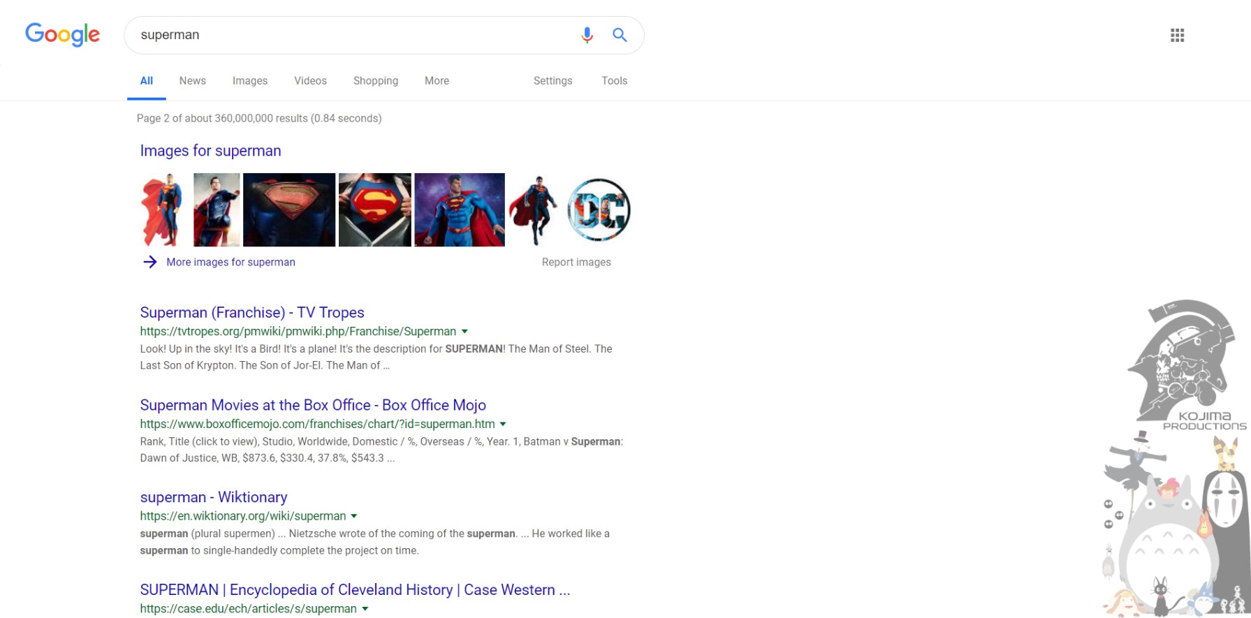 Google Search Background