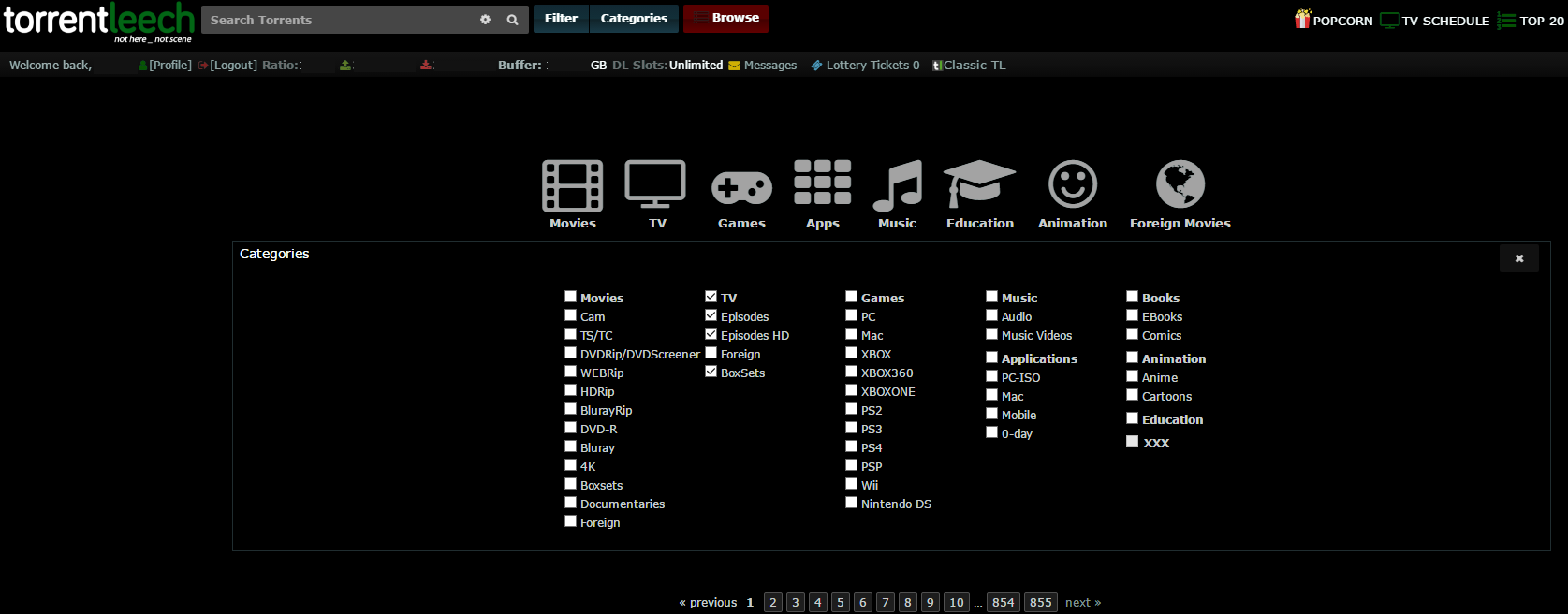 torrentleech.org Adblock