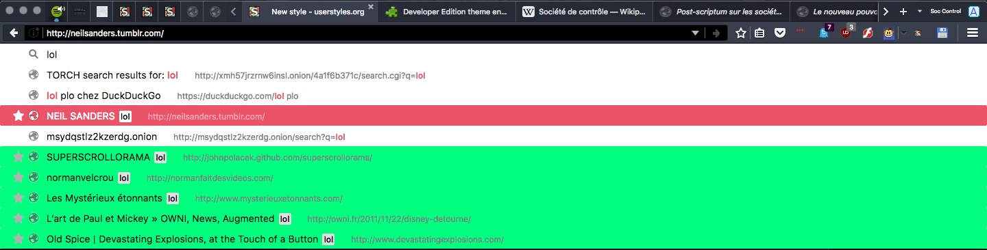 Firefox (DevEdit) - Compact+black