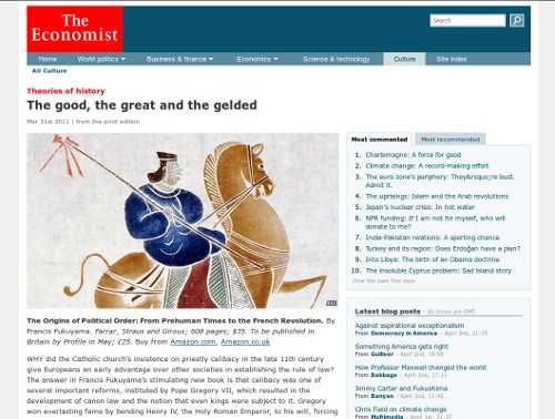 Economist.com - remove clutter